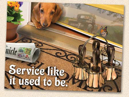 Service like it used to be.